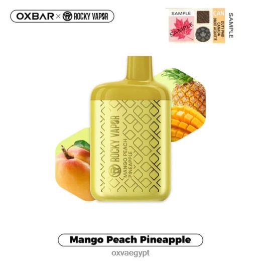 OXVA مصر‎ 84T06R32 | مانجو خوخ أناناس OXVA OXBAR 4500